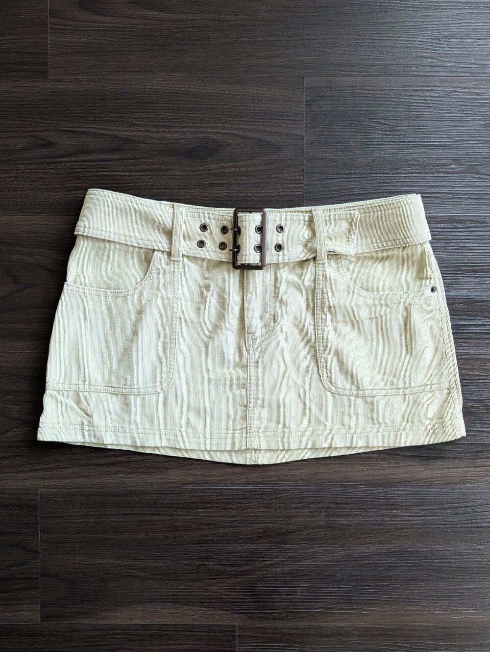 NWT Abercrombie & Fitch Corduroy Micro Mini Low Rise Skirt Fall Going Out Medium